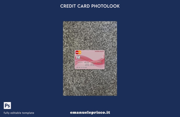 stile verificato modello frontale Austria Addiko bank mastercard photolook